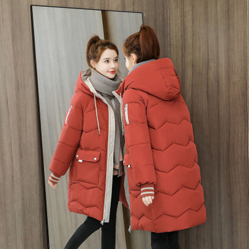 Loose and thick cotton padded jacket
