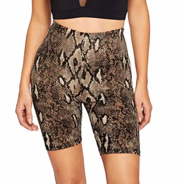 Leopard print base yoga pants Brown Snake - Shop at LoveMi