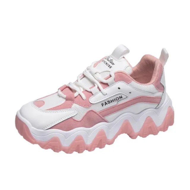 Platform casual sneakers Pink - Shop at LoveMi