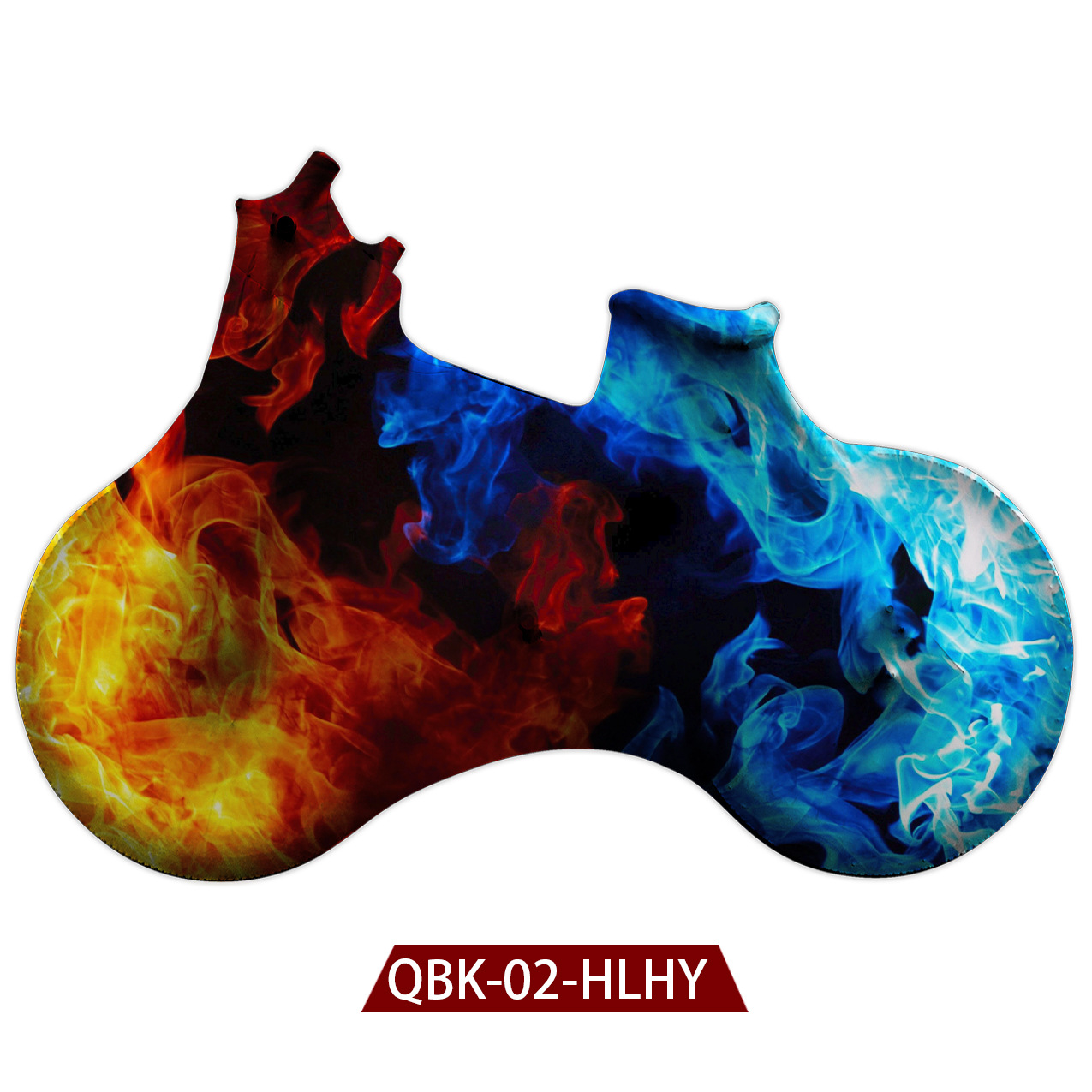 Racing bike wheel digital print gown – Z11, One size