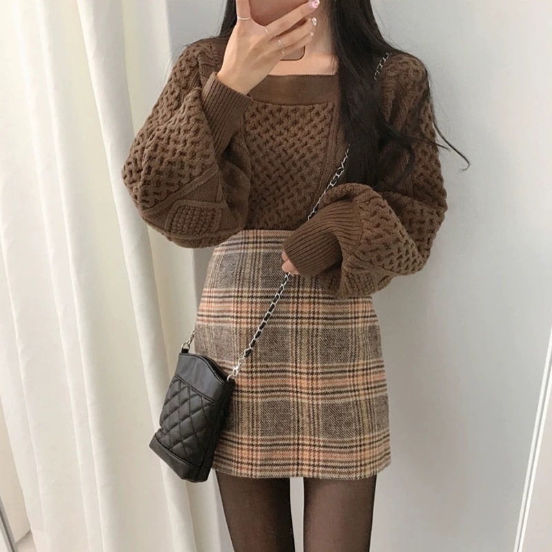 Fashion fried street suit skirt