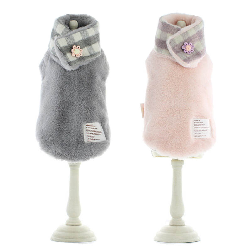 Rabbit Fur Double-Sided Cotton Coat Fur Collar