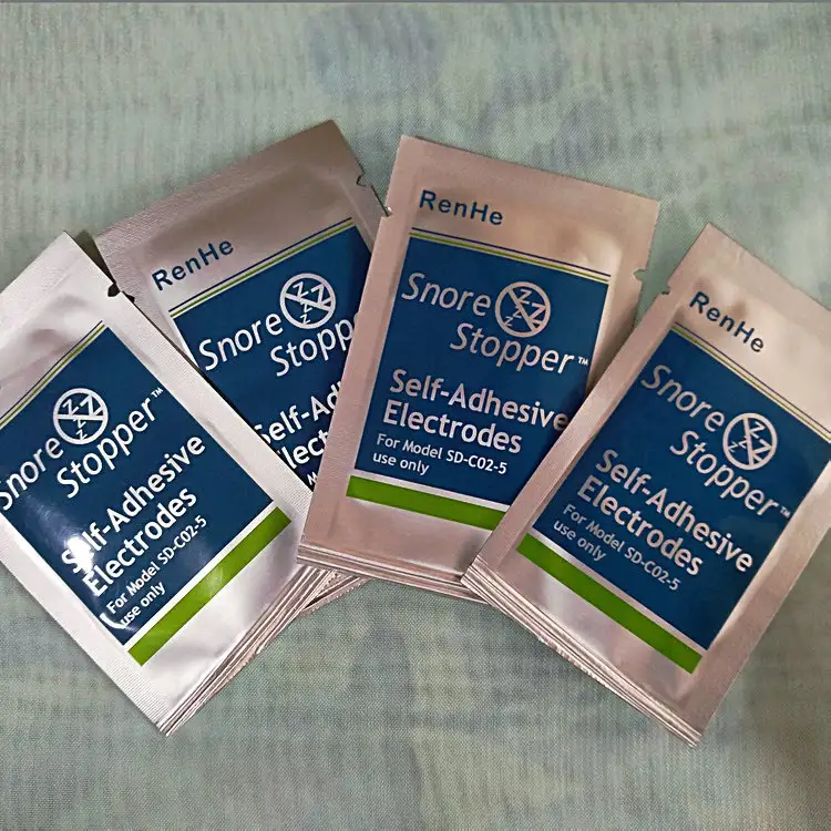 10 packs of universal anti-snoring device gel patch electrodes