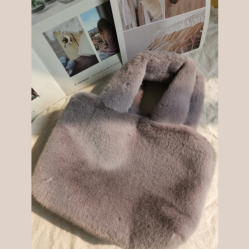Faux Fur Handbag, picture 11 of 12