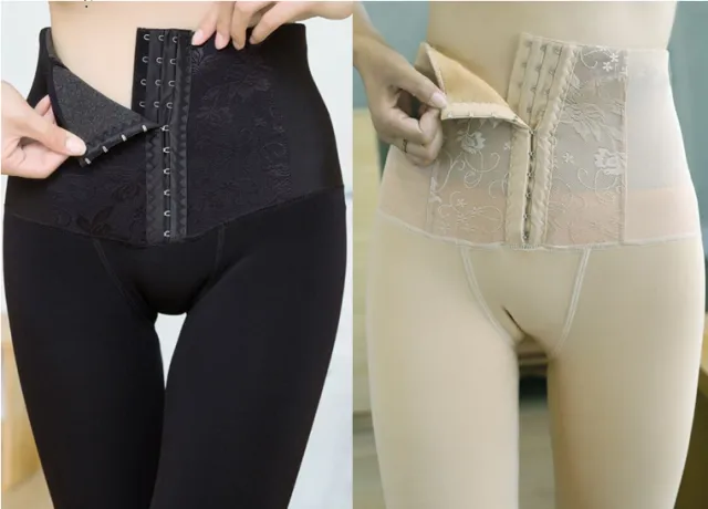 Tuck in leggings 1Black1Beige - Shop at LoveMi