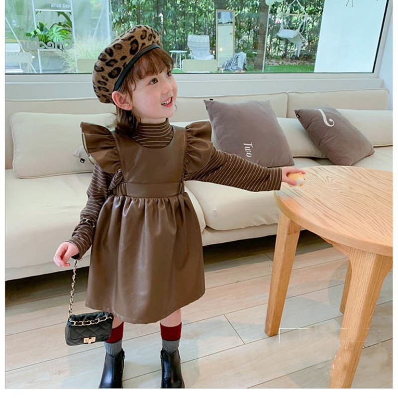 Autumn new style western style children's trendy skirt