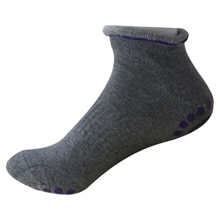 Non-slip yoga socks, silicone granules, yoga socks, floor socks - Grey