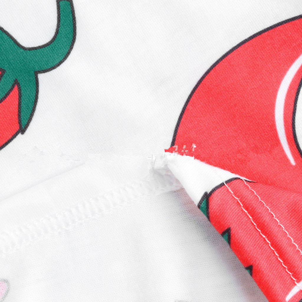 Chili print sexy jumpsuit