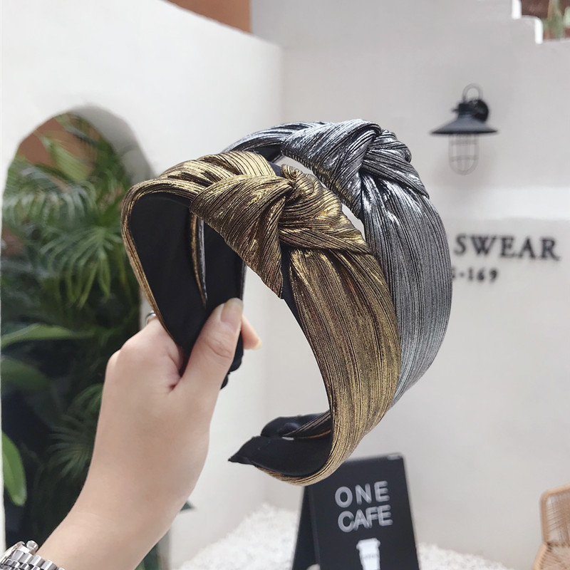 Hot stamping fabric headband