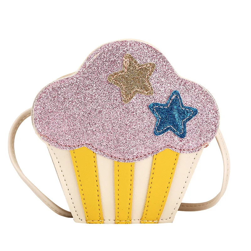 Fashion ice cream PU girl change fashion bag - Cream
