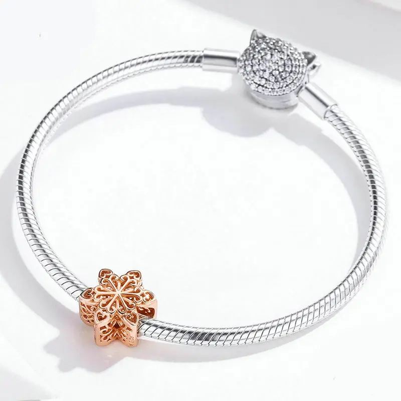 Sterling silver beaded bracelet accessories