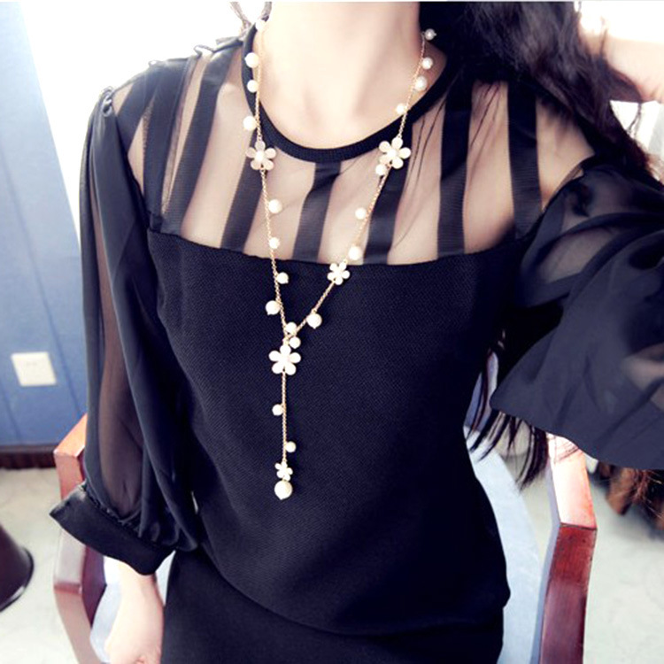 Korean style wild autumn and winter sweater chain