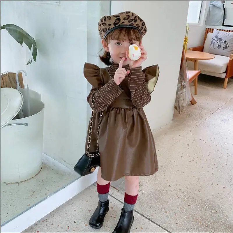 Autumn new style western style children's trendy skirt