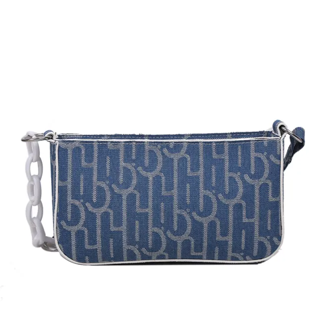 Denim underarm bag Blue - Shop at LoveMi