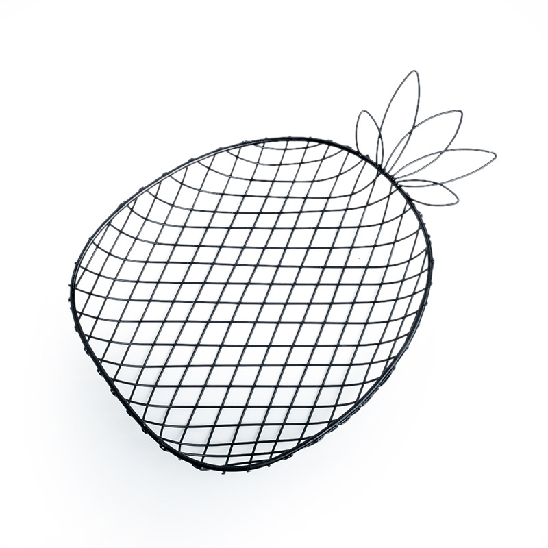 Wrought iron living room fruit plate Black - Shop at LoveMi