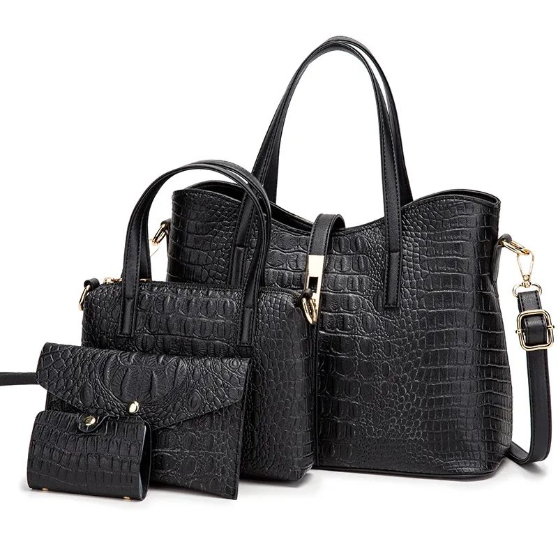 Four-piece bag - Black