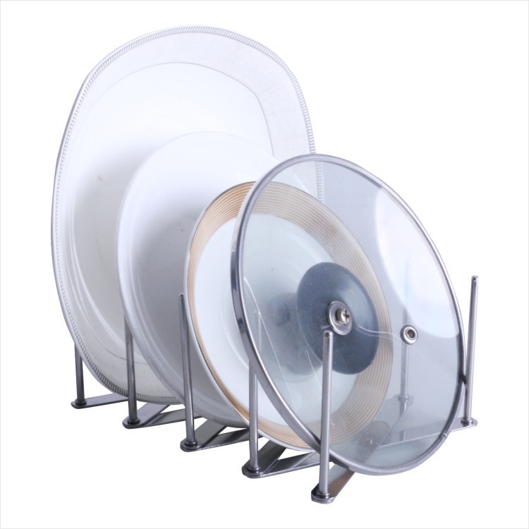 Multifunctional desktop pot rack and bowl rack