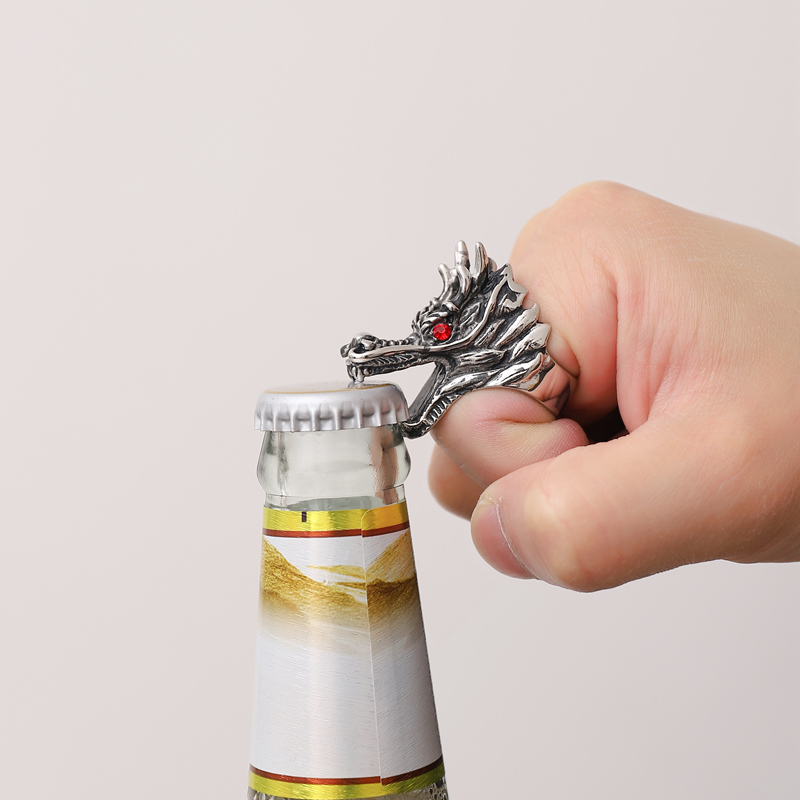 Men's Steel Titanium Ring