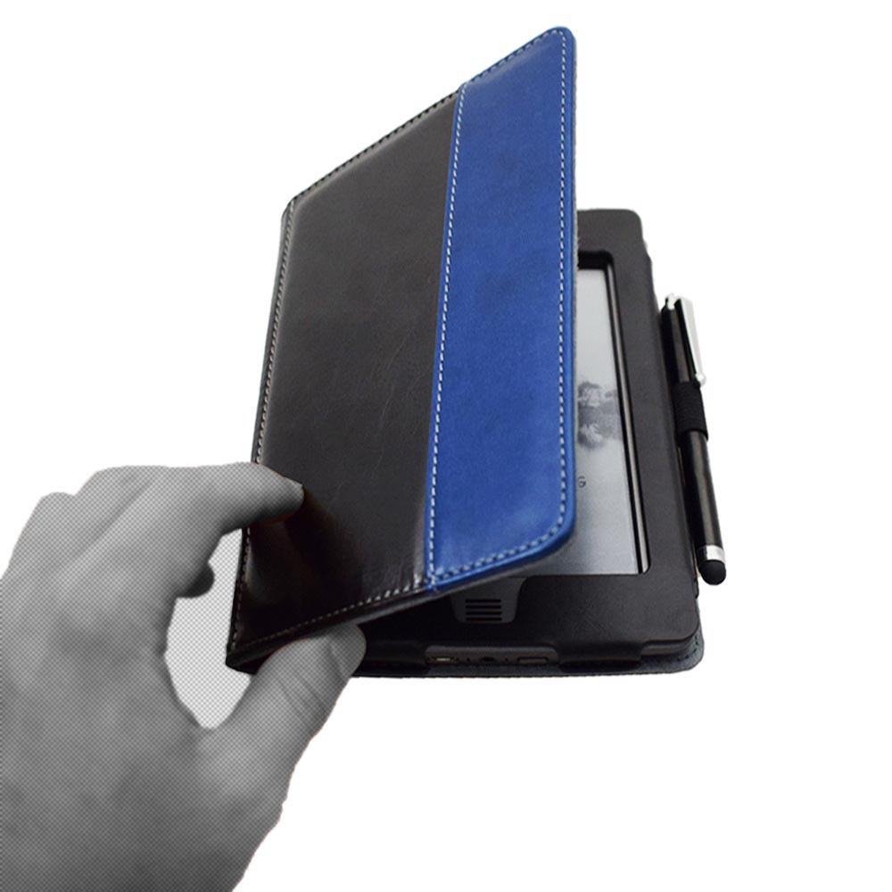 Two Color Protective Leather Case With Pen Slot