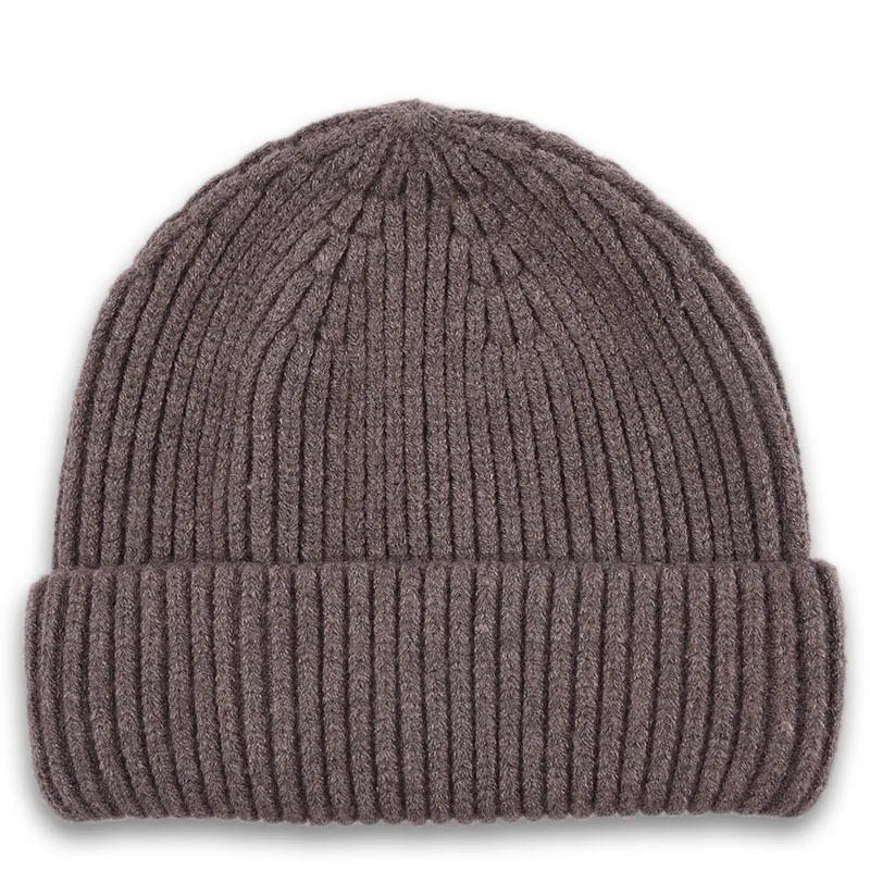 Retro Solid Color Adult Melon Hat - Medium Khaki
