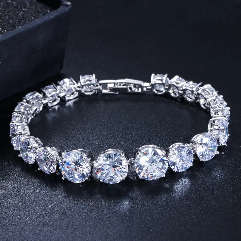 Zircon plating bracelet