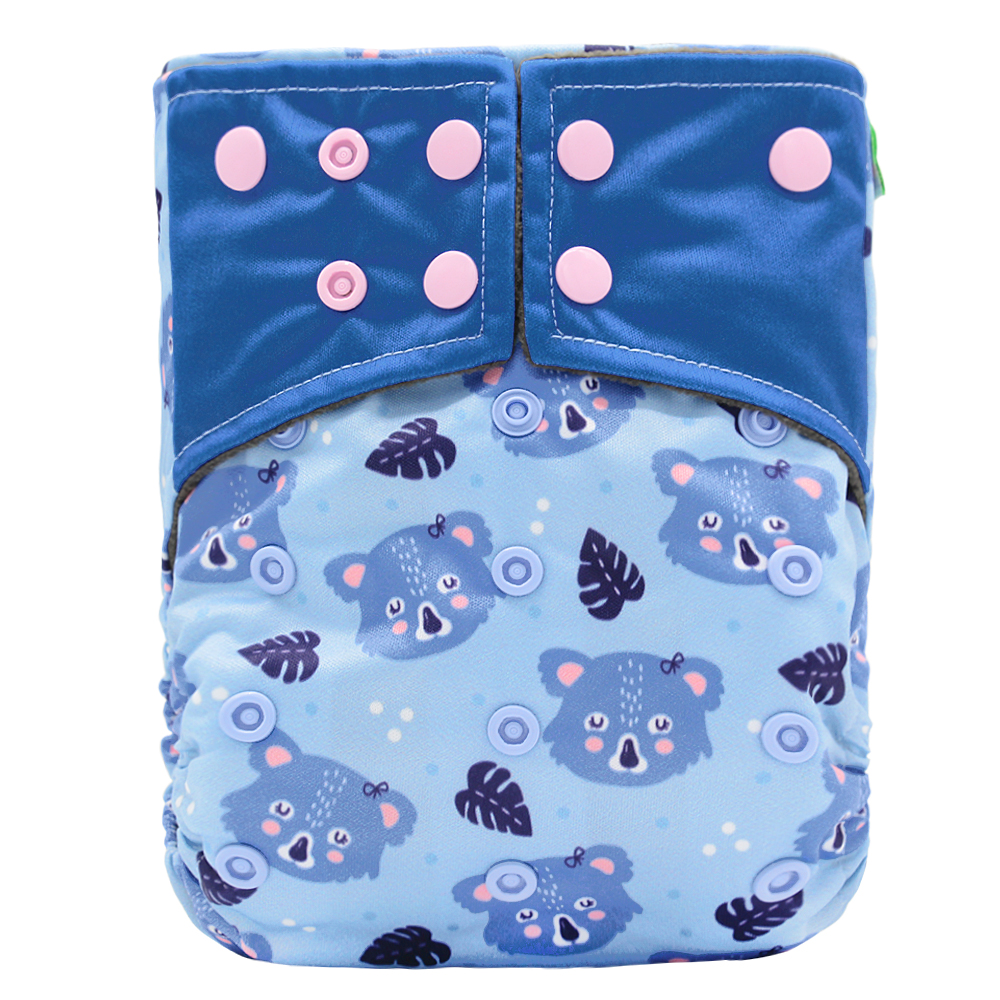 Baby washable leak-proof bamboo charcoal pocket cloth diapers — foto 17