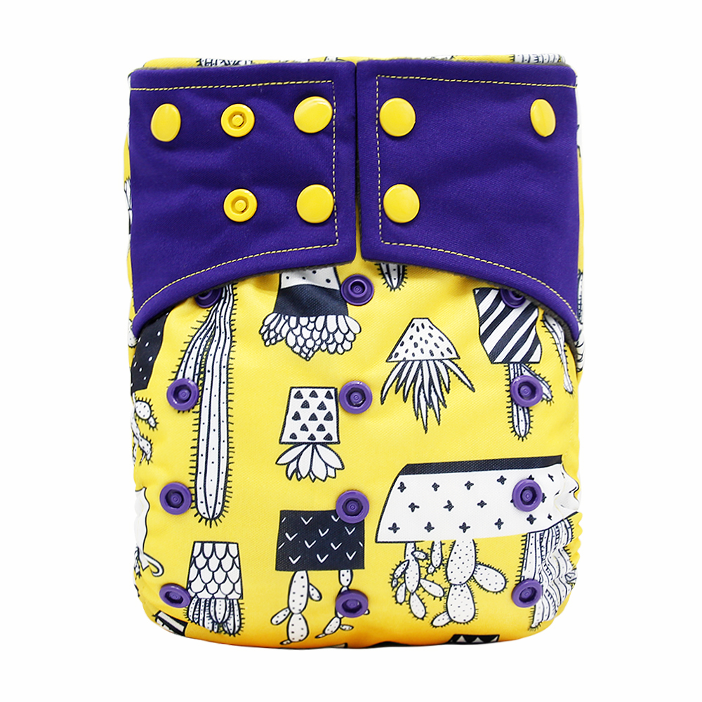 Baby washable leak-proof bamboo charcoal pocket cloth diapers — foto 11