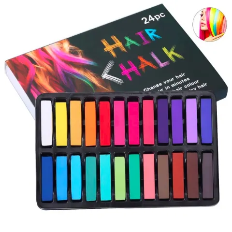 24-color Short Hair Coloring Chalk Color Pen
