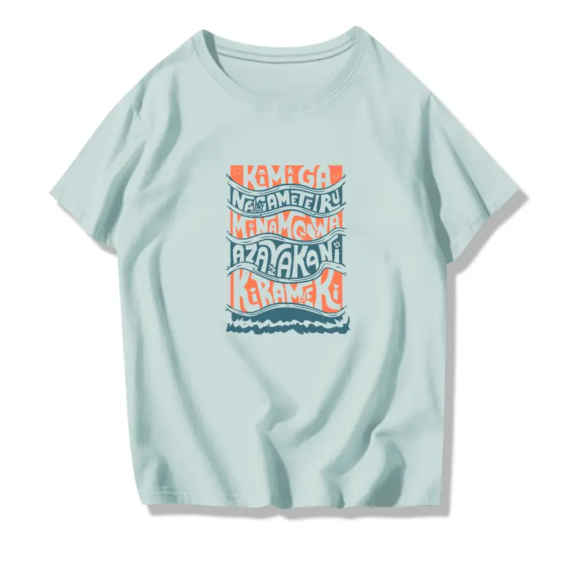 Letter short sleeve t-shirt