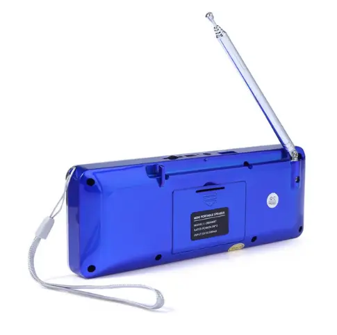 Hot L-288AMBT AM  FM Radio Mini Portable Rechargeable Bluetooth Wireless Speaker Support TF Card USB Disk MP3 With LCD Screen