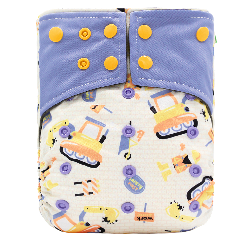 Baby washable leak-proof bamboo charcoal pocket cloth diapers — foto 12