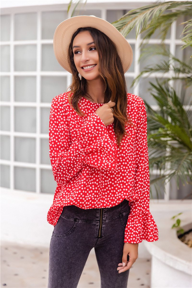 European and American round neck T-shirt