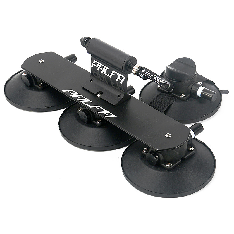 Bicycle vacuum adsorption car roof rack – Black one car