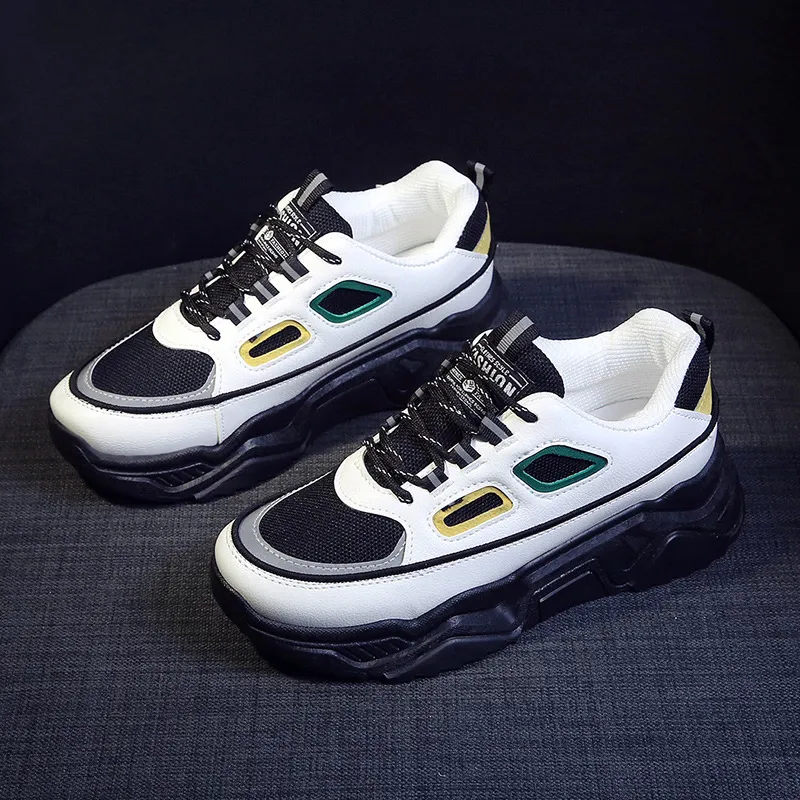 Platform heighten sneakers - Black