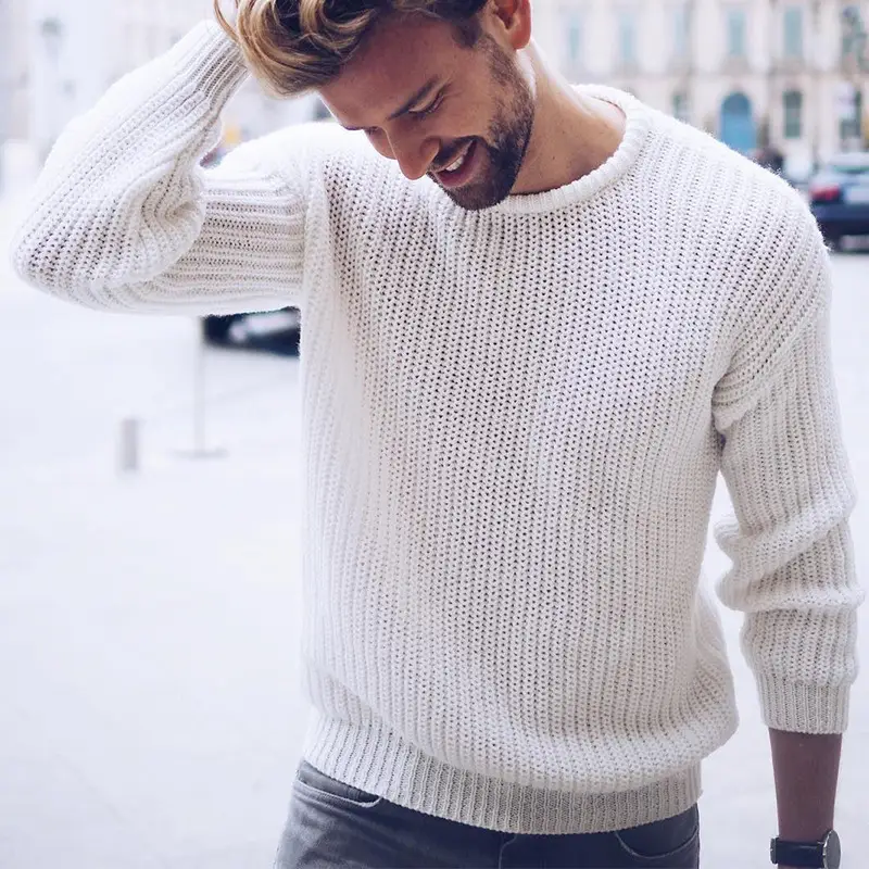 Men's Pullover knitting sweater