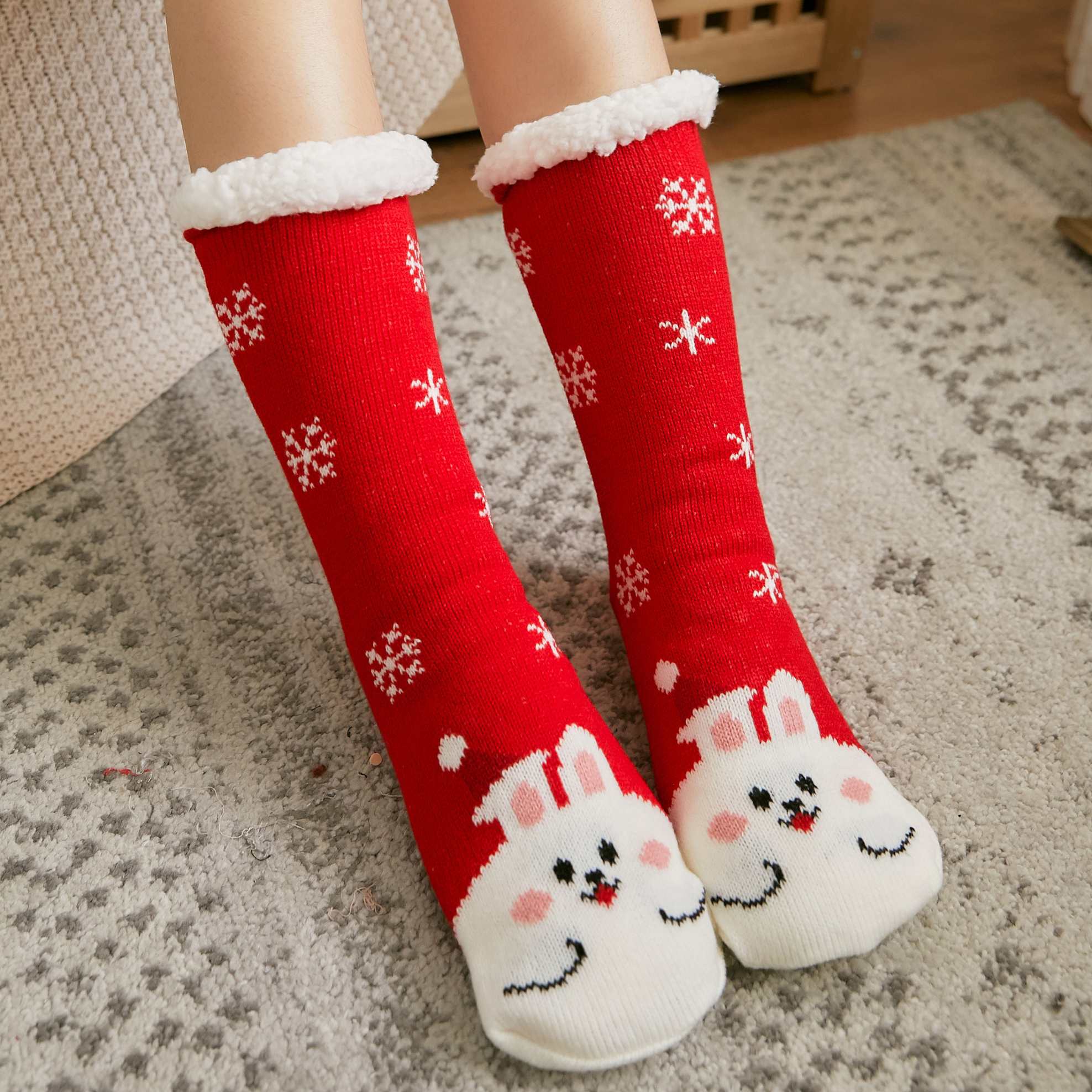 Thicken Home Socks Floor Socks H - Shop at LoveMi