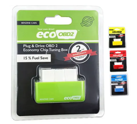 Plug and Play ECOOBD2 Gasoline Car Fuel Economy ECO