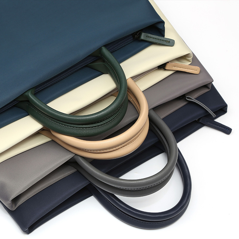 Portable multifunctional nylon handbag