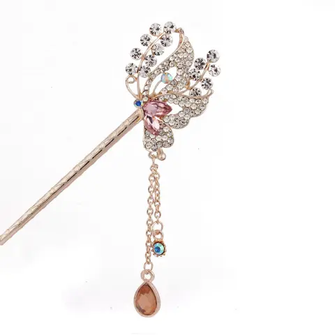 Women's Hairpin Glass Head Jewelry Fashion