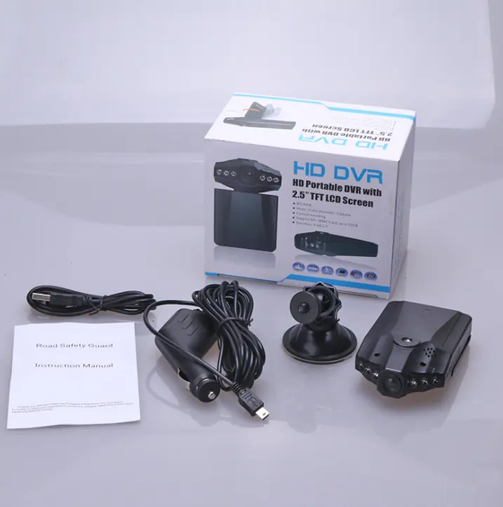 Six lights aircraft head driving recorder infrared