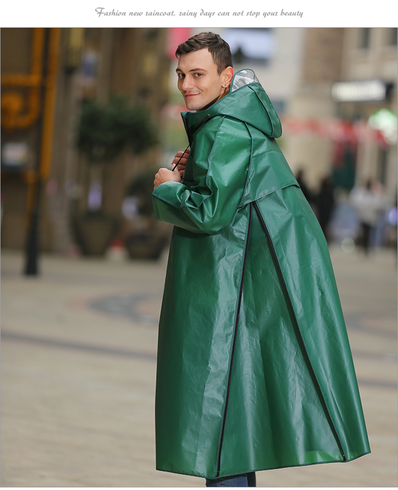 Adult raincoat long Green - Shop at LoveMi