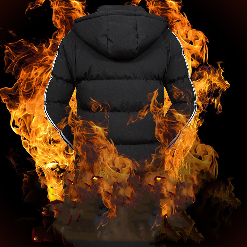 Fever padded jacket with hood