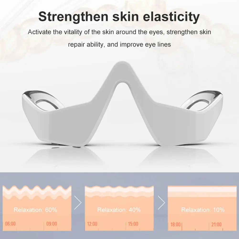 3D Eye Beauty Instrument Micro-Current Pulse Eye Relax Reduce Wrinkles And Dark Circle Remove Eye Bags Massager Beauty Tool – image 4