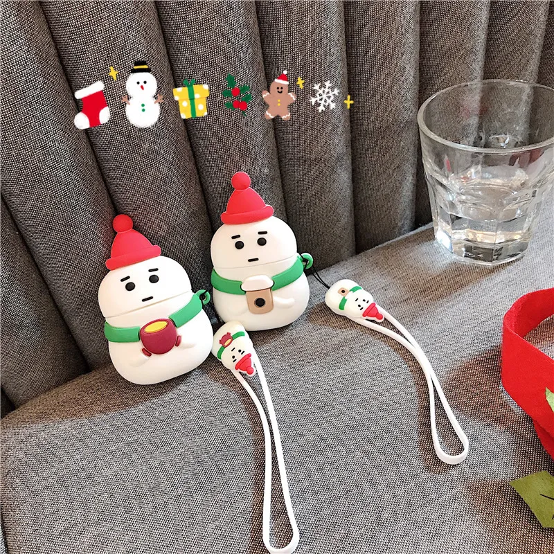 Compatible with Apple, Christmas Cute AirPods case – image 2
