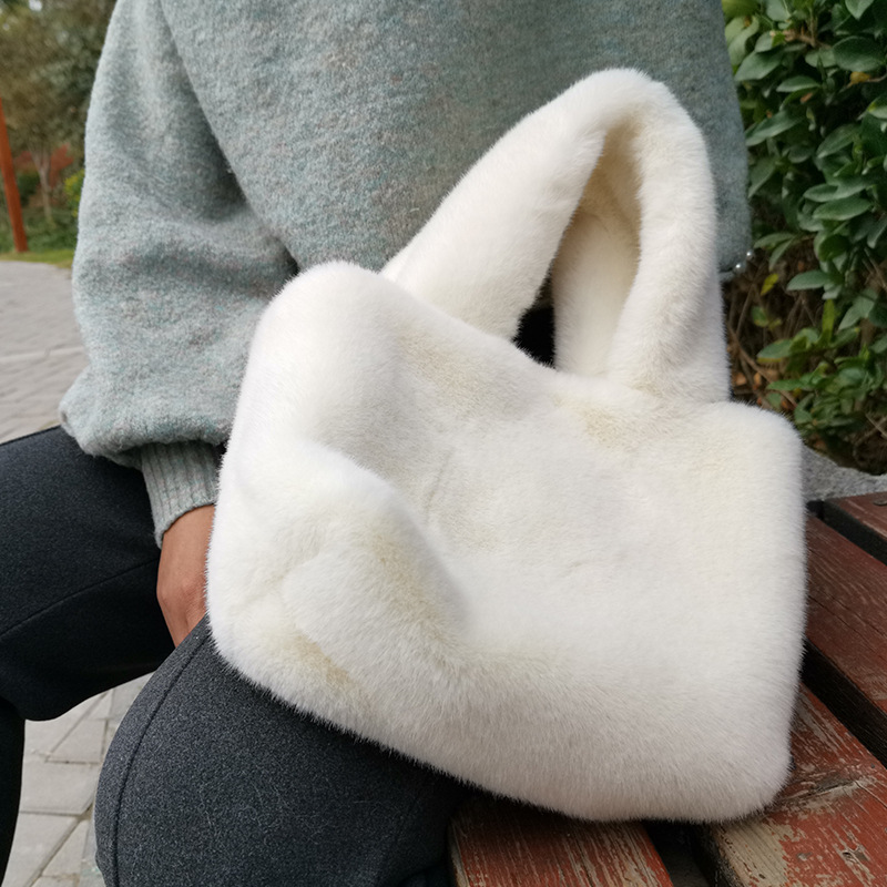 Faux Fur Handbag, picture 8 of 12
