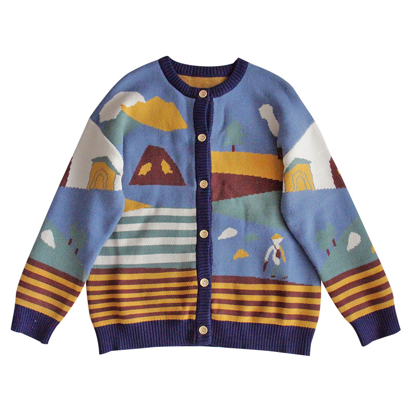 Soft sister wool cardigan jacket