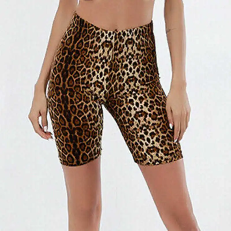 Leopard print base yoga pants - Leopard