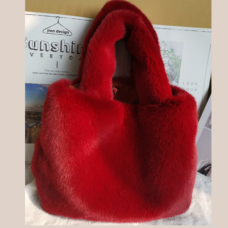 Faux Fur Handbag, picture 12 of 12