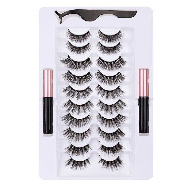 Five pairs of magnet eyelashes 10Pair Kit - Shop at LoveMi