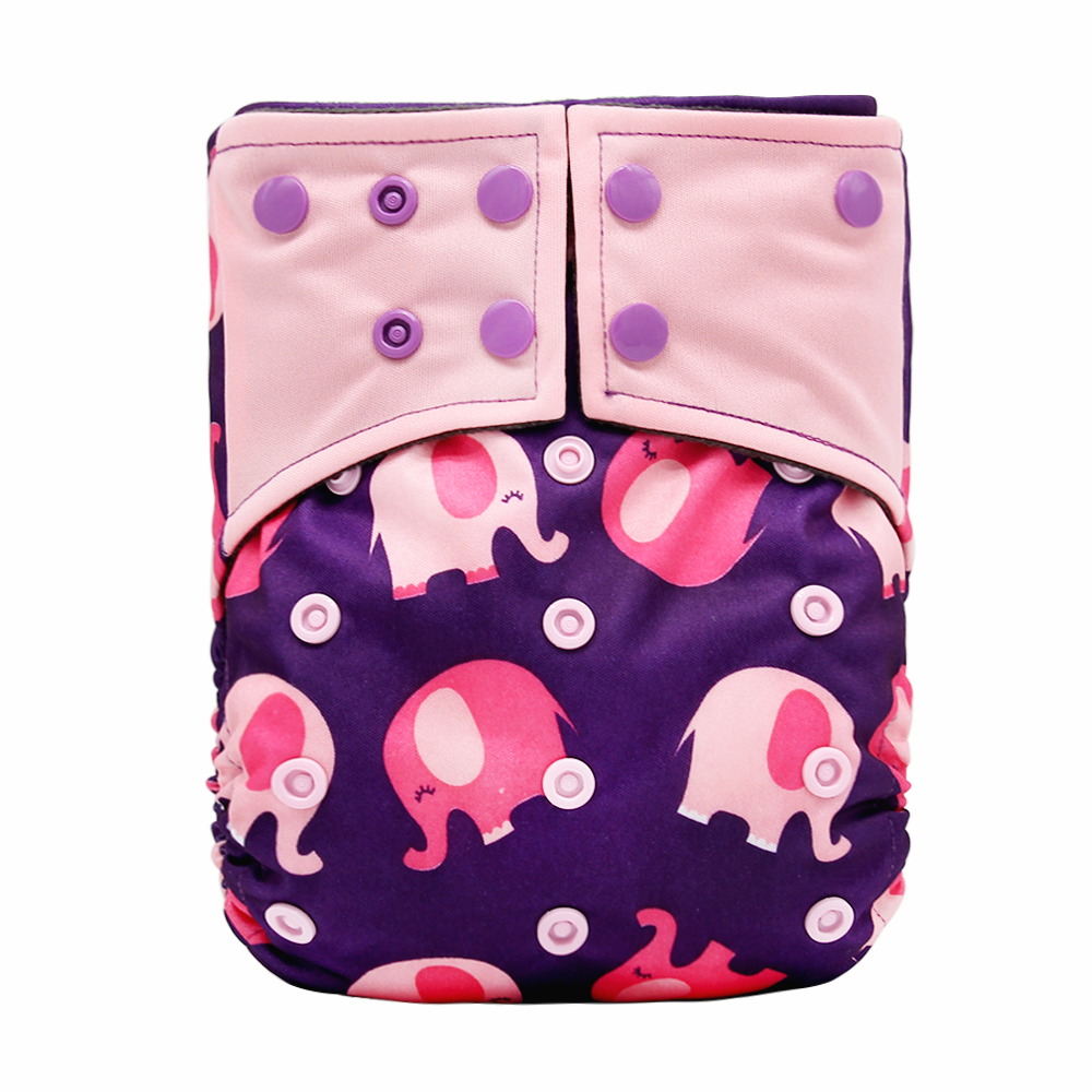 Baby washable leak-proof bamboo charcoal pocket cloth diapers — foto 16